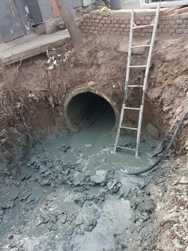 绥芬河管道清洗